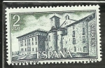 Stamps Spain -  Monasterio de Leyre