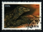 Stamps : Africa : Tanzania :  serie- Reptiles
