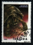 Stamps : Africa : Tanzania :  serie- Reptiles