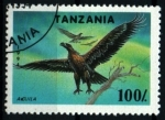 Stamps : Africa : Tanzania :  serie- Fauna protegida