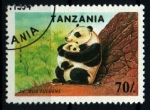 Stamps : Africa : Tanzania :  serie- Fauna protegida