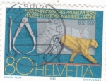 Stamps Switzerland -  150 años del museo de historia natural de Berna