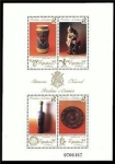 Stamps Spain -  ESPAÑA 1991 3115 HB Sellos Patrimonio Artístico Nacional Porcelana y Cerámica MichelB40 Scott2647