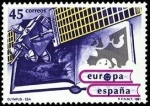 Stamps Spain -  ESPAÑA 1991 3117 Sello Nuevo Europa. Espacio. Satélite Europeto Olympus-1 Michel2991 Scott2649