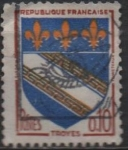Stamps France -  Escudos, Troyes