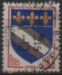 Sellos de Europa - Francia -  Escudos, Troyes