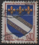 Stamps France -  Escudos, Troyes