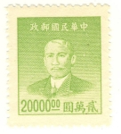 Sellos del Mundo : Asia : China : Chiang Kai-shek