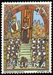Stamps Spain -  ESPAÑA 1991 3126 Sello Nuevo Cent. Orfeón Catalán Mosaico Palacio de la Música Barcelona Michel3000