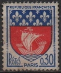 Sellos de Europa - Francia -  Escudos, Paris