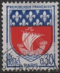 Stamps France -  Escudos, Paris