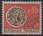 Sellos de Europa - Francia -  Moneda Gala