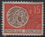 Sellos de Europa - Francia -  Moneda Gala