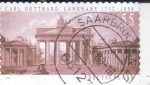 Stamps Germany -  puerta de Brandenburgo