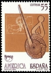 Stamps Spain -  ESPAÑA 1991 3141 Sello Nuevo América-UPAEP Viajes del Descubrimiento Nocturlabio Michel3015