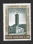 Sellos de Europa - Vaticano -  318 - LXXX Aniversario del Papa Juan XXIII