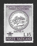 Sellos de Europa - Vaticano -  326 - Lucha Contra la Malaria