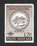 Sellos de Europa - Vaticano -  328 - Lucha Contra la Malaria