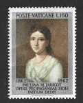 Sellos de Europa - Vaticano -  340 - I Centenario de la Muerte de Pauline Marie Jaricot