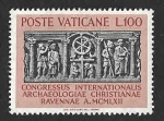 Stamps Vatican City -  344 - VI Congreso Internacional de Arqueología