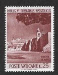 Stamps Vatican City -  376 - Viaje del Papa Pablo VI a Tierra Santa
