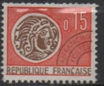 Sellos de Europa - Francia -  Moneda Gala