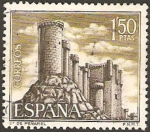 Stamps : Europe : Spain :  1882 - Castillo Peñafiel en Valladolid