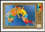 Stamps Hungary -  Campeonato de Europa de Fútbol de la UEFA de 1972, Bélgica