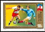 Stamps Hungary -  Campeonato de Europa de Fútbol de la UEFA de 1972, Bélgica
