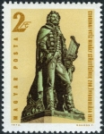 Stamps Hungary -  Mihaly Csokonai Vitéz (1773-1805) poeta