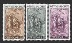 Stamps Vatican City -  445-447 - Navidad