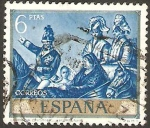 Stamps : Europe : Spain :  1863 - Mariano Fortuny Marsal, Reina Cristina