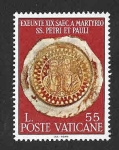 Sellos de Europa - Vaticano -  450 - XIX Centenario del Martirio de los Santos Pedro y Pablo