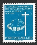 Stamps Vatican City -  454 - III Congreso Universal Para el Apostolado de los Laicos