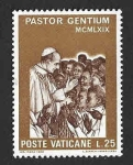 Stamps Vatican City -  473 - Viaje del Papa Pablo VI a Uganda
