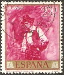 Stamps Spain -  1860 - Mariano Fortuny Marsal, Tipo calabrés