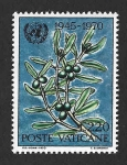 Stamps Vatican City -  494 - XXV Aniversario de la ONU