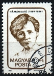 Stamps Hungary -  Centenario nacimiento- Luchadora Obrera