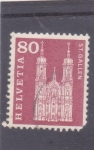 Stamps Switzerland -  Catedral St Gallen