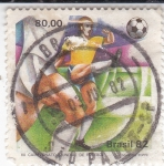 Stamps Brazil -  XII Campeonato Mundial de Futbol