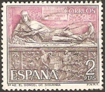 Sellos del Mundo : Europa : Espaa : 1878 - El Doncel en la Catedral de Sigüenza, Guadalajara