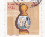 Stamps Brazil -  NAVIDAD'77