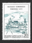 Sellos de Europa - Vaticano -  537 - V Centenario del Nacimiento de Nicolás Copérnico