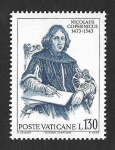 Stamps Vatican City -  540 - V Centenario del Nacimiento de Nicolás Copérnico