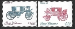 Stamps : Europe : Vatican_City :  766-767 - Exposición Mundial de Filatelia "ITALIA 