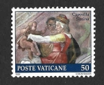 Stamps Vatican City -  870 - Restauración de la Capilla Sixtina