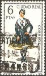 Sellos de Europa - Espa�a -  1839 - trajes tipicos españoles, ciudad real