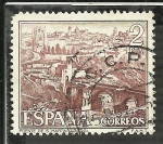 Stamps Spain -  Puente de San Martin - Toledo