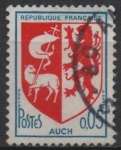 Stamps France -  Escudos, Auch