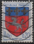 Sellos de Europa - Francia -  Escudos, Saint-Lo